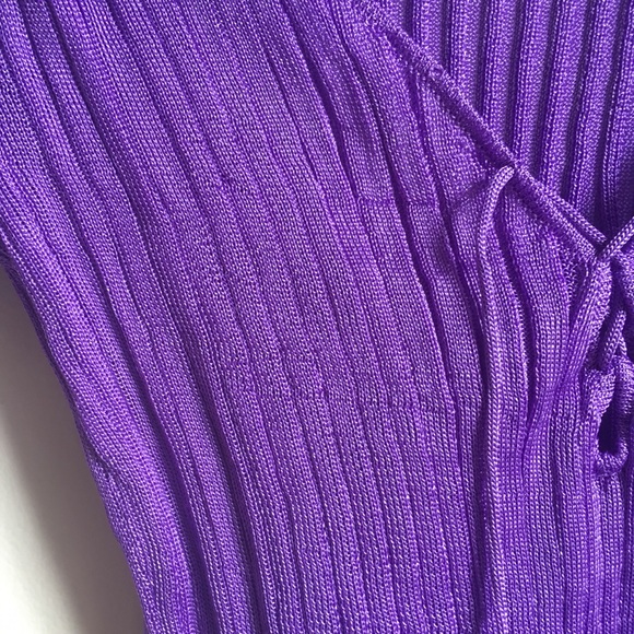 Maryam Nassir Zadeh Semi-Sheer Rib Knit Top - Picture 6 of 8